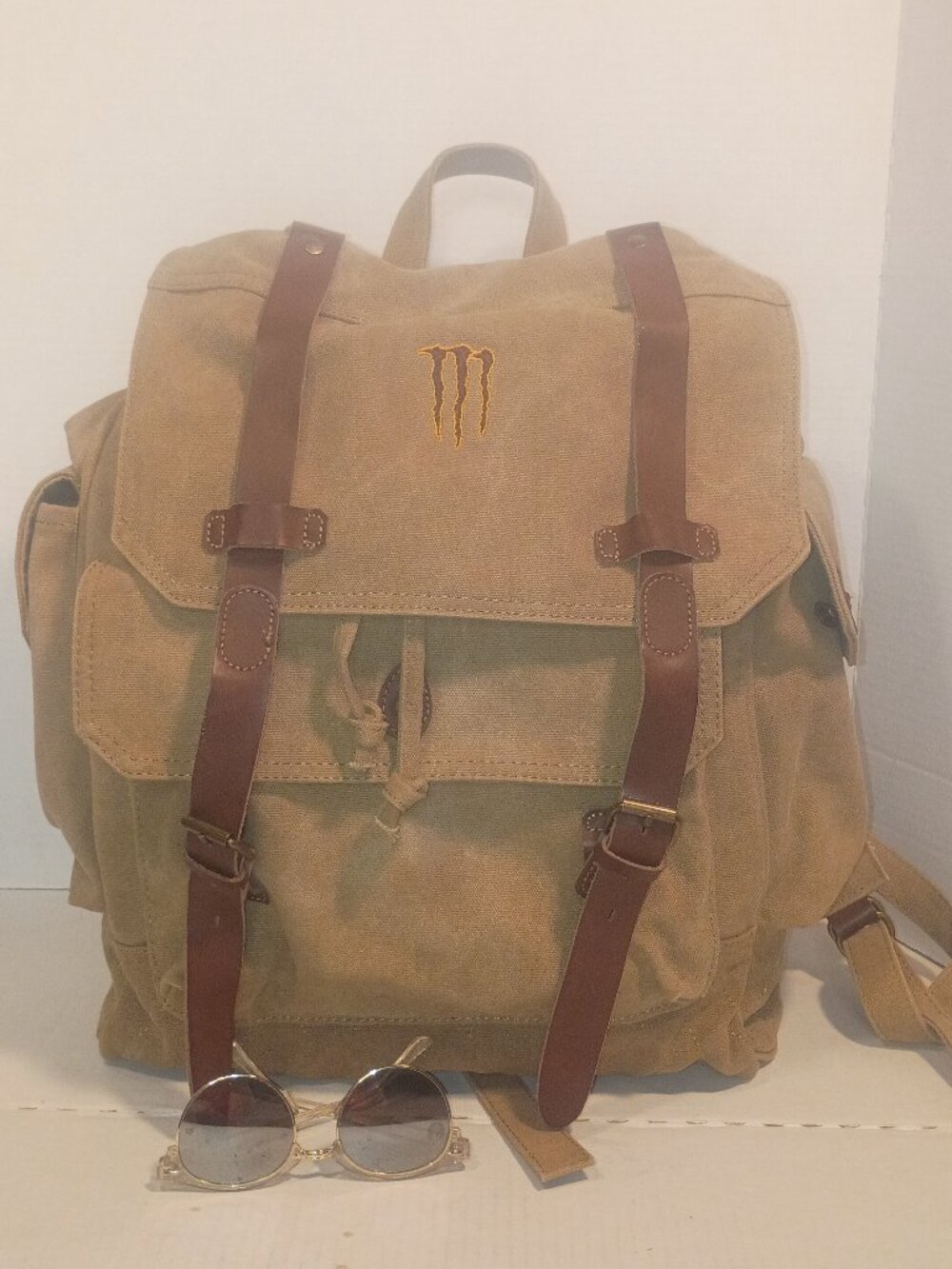 MONSTER ENERGY 2019 Unlock The Vault Rucksack Backpack Java Duck Canvas Rare